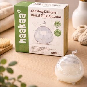 NEW Haakaa Ladybug Silicone Breast Milk Collector (2.5 oz) – Sealed